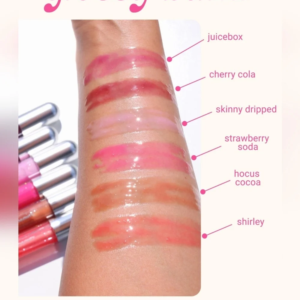 🍒Lip Need🍒BNIB REM Beauty By Ariana Grande Fullsize SHIRLEY Glossy Lip Balm!